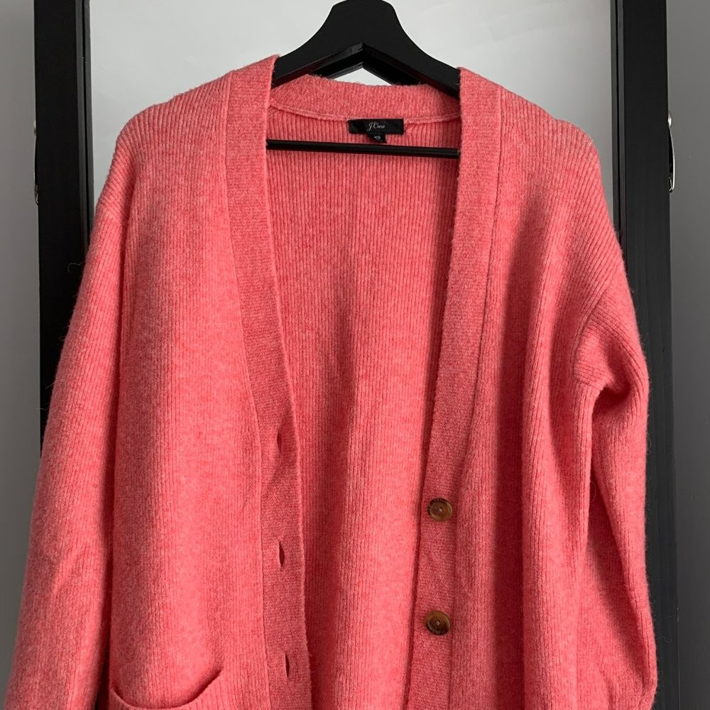 Long cardigan in Supersoft yarn